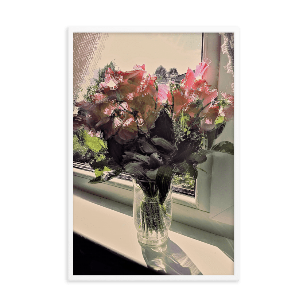 Vintage Style retro aesthetic abstract painting wall art- Barulins.shop
