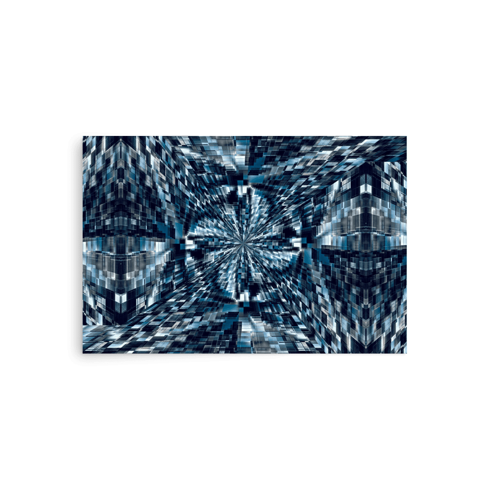 Night City urban nightscape city lights wall art- Barulins.shop