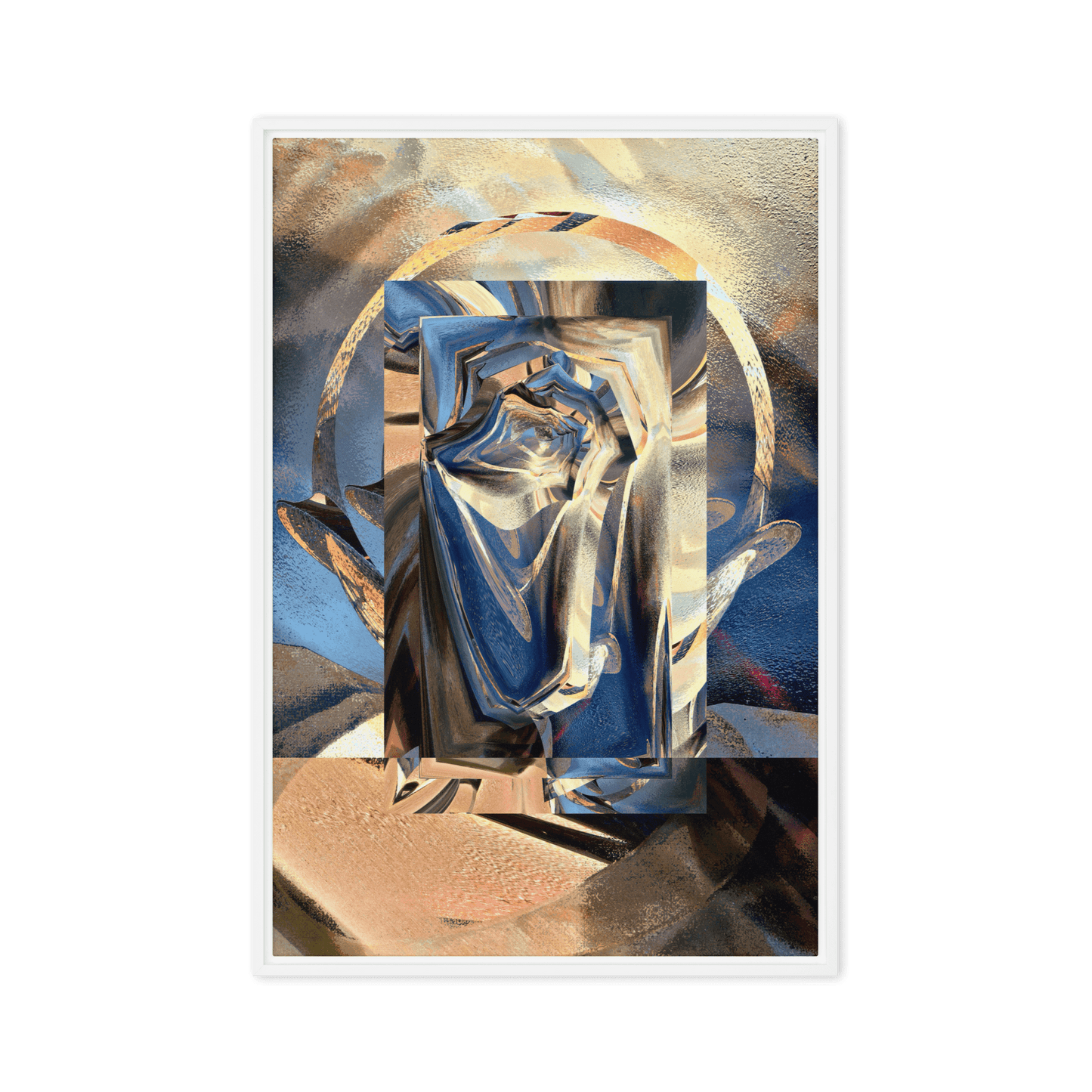 Universal Projections futuristic abstract geometric wall art- Barulins.shop