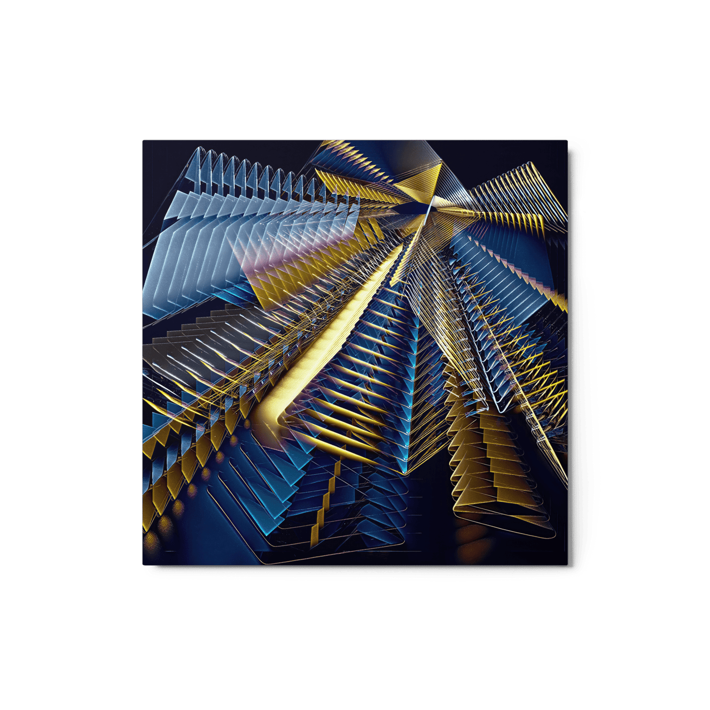 Line Play modern abstract art colorful lines wall art- Barulins.shop
