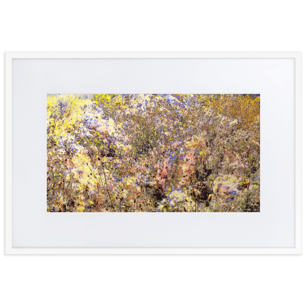 Indian Summer rustic nature autumn grass wall art- Barulins.shop