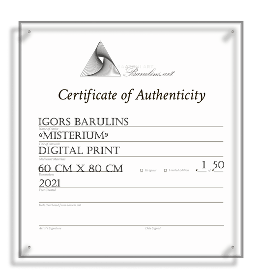 Certificate of Authenticity - Barulins.shop