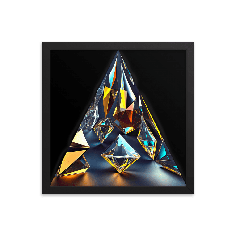 Socratic Geometry geometric abstract shapes wall art- Barulins.shop
