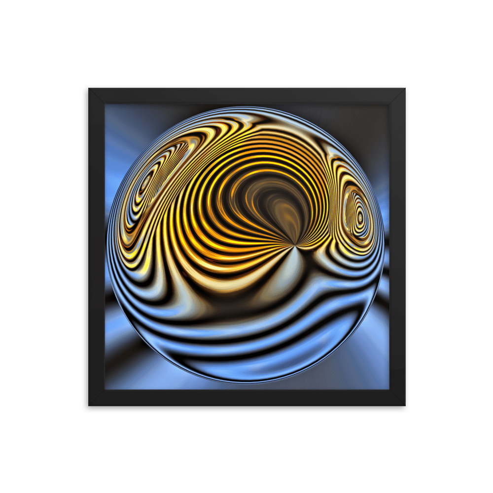 Magic Ball surreal abstract colorful painting wall art- Barulins.shop