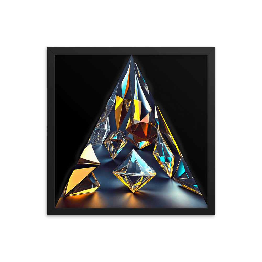 Socratic Geometry geometric abstract shapes wall art- Barulins.shop