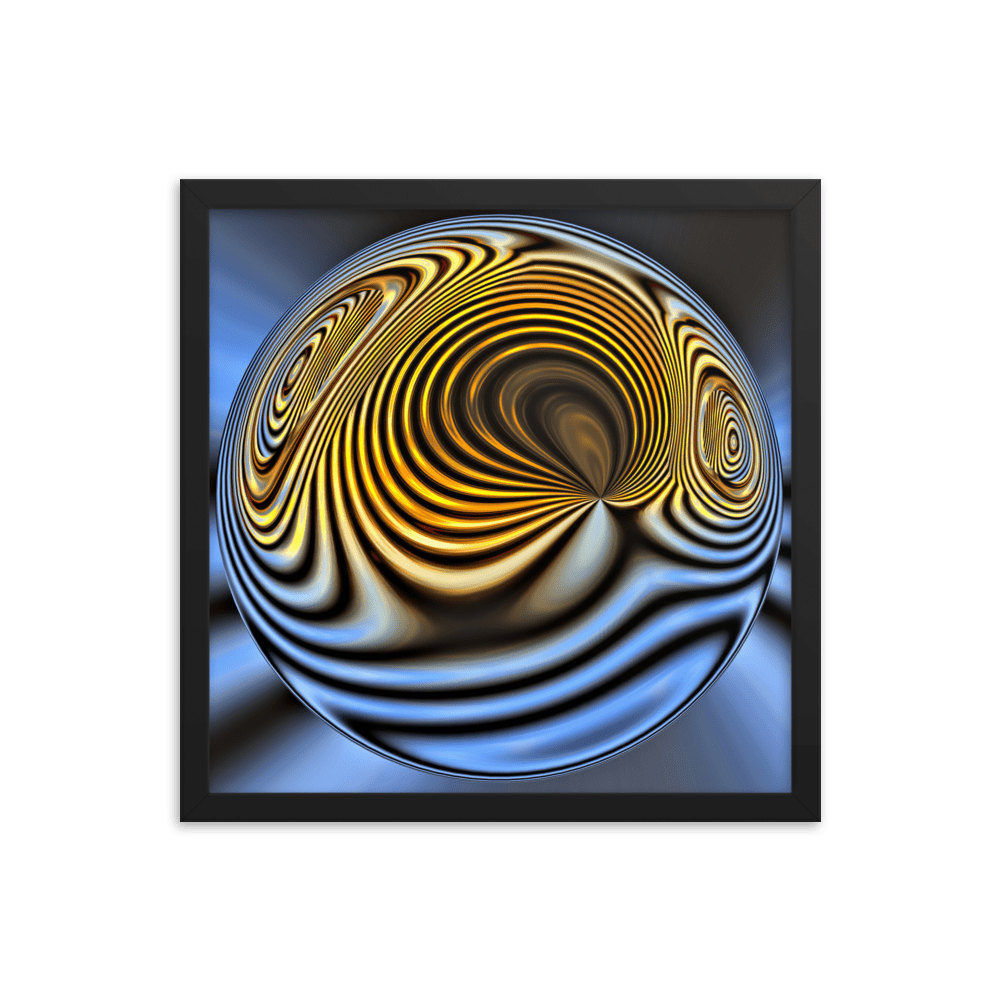 Magic Ball surreal abstract colorful painting wall art- Barulins.shop