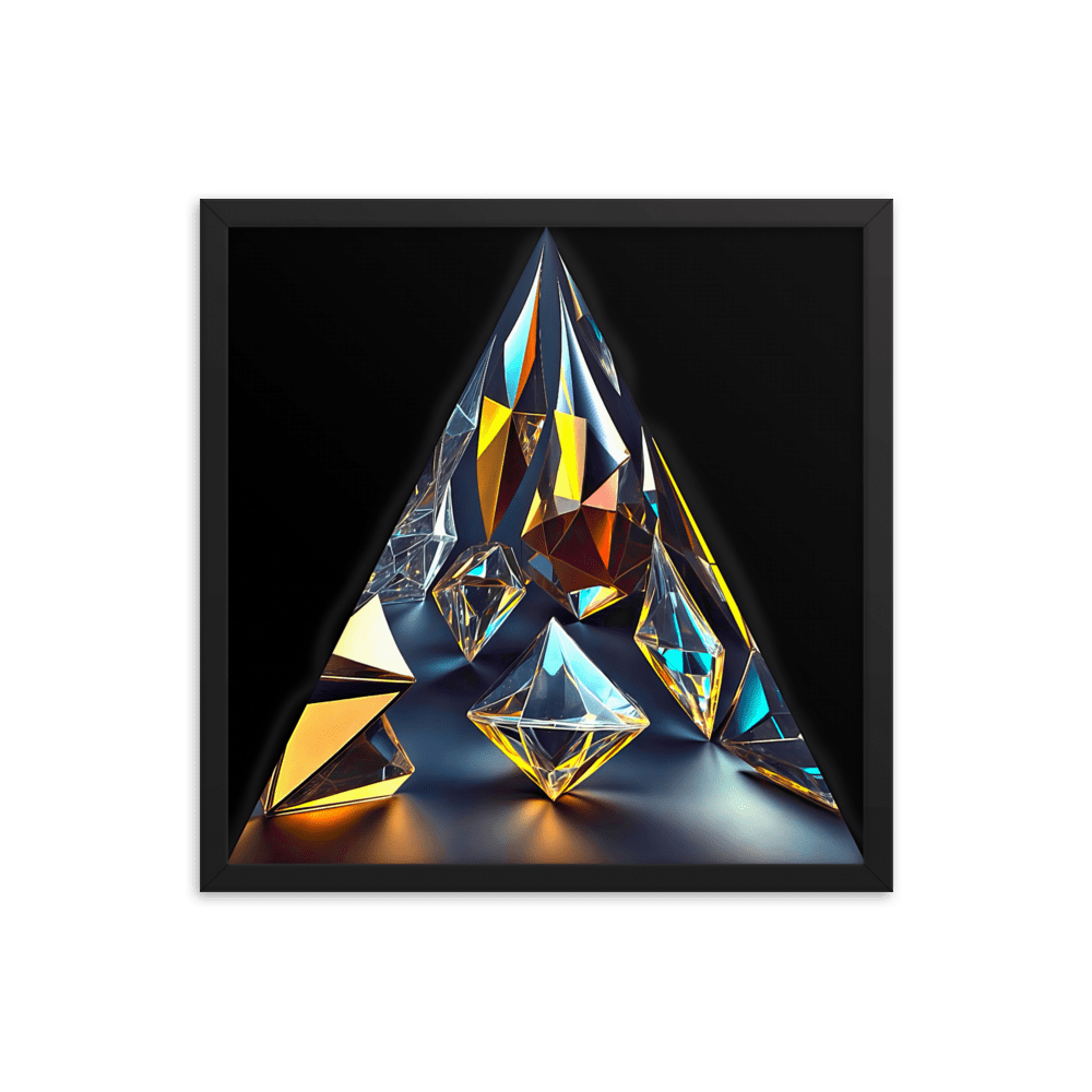 Socratic Geometry geometric abstract shapes wall art- Barulins.shop