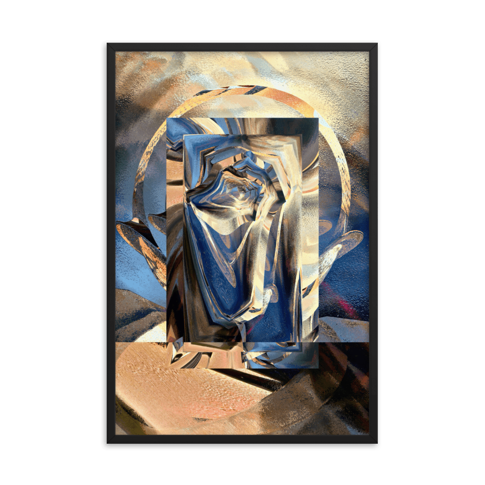 Universal Projections futuristic abstract geometric wall art- Barulins.shop