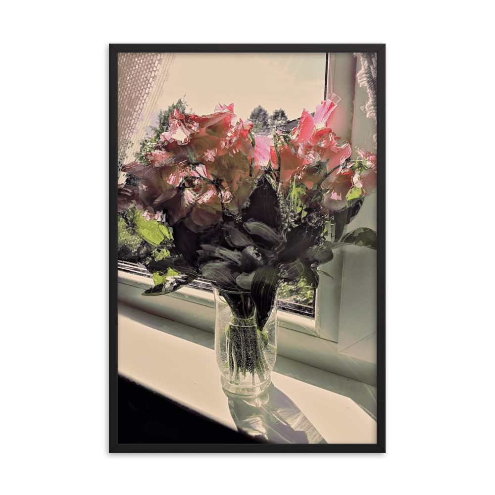  Vintage Style retro aesthetic abstract painting wall art- Barulins.shop