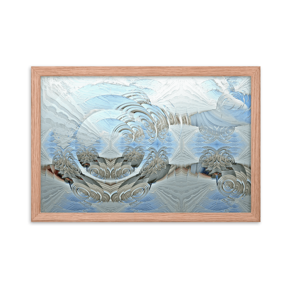 Untitled minimalist abstract subtle tones wall art- Barulins.shop