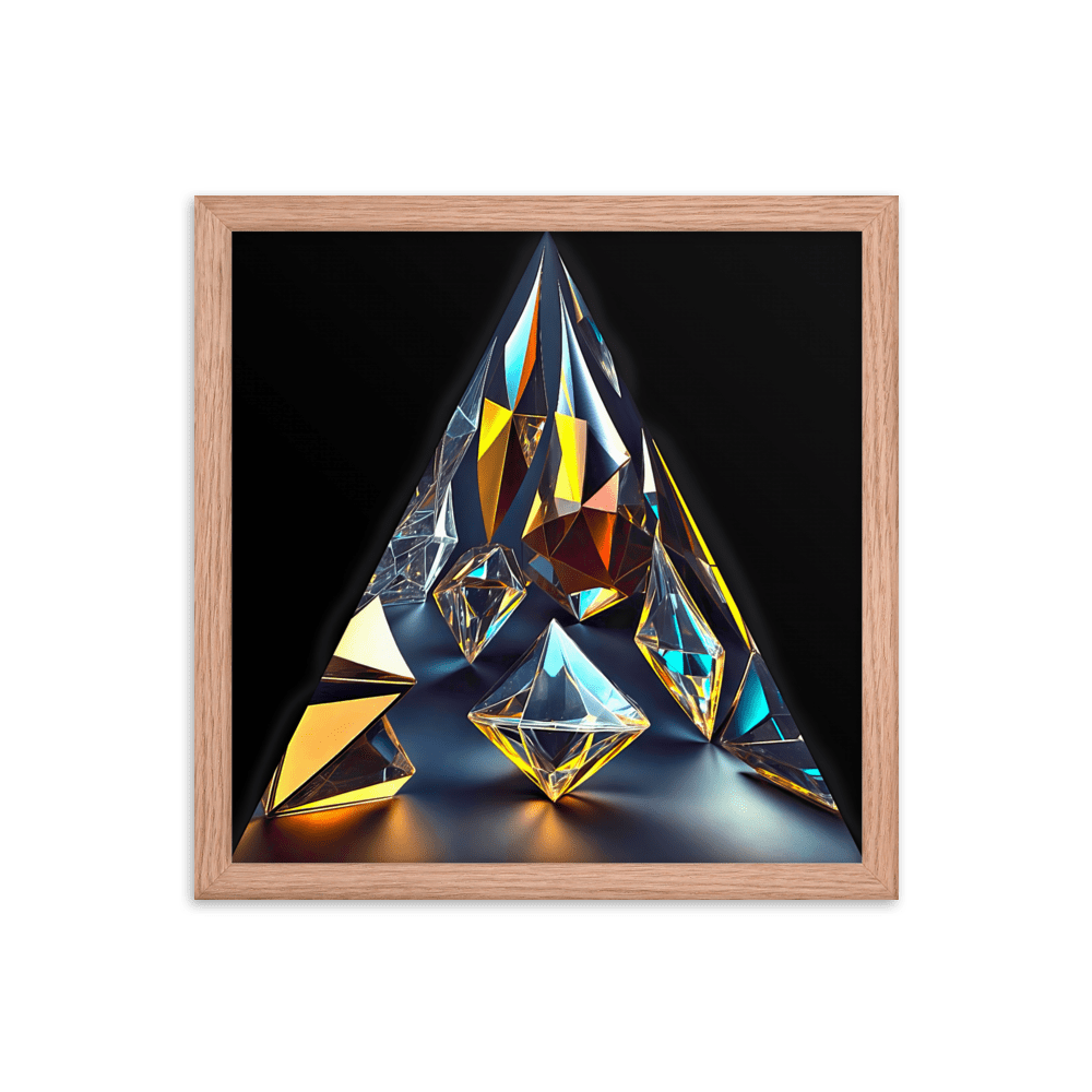 Socratic Geometry geometric abstract shapes wall art- Barulins.shop