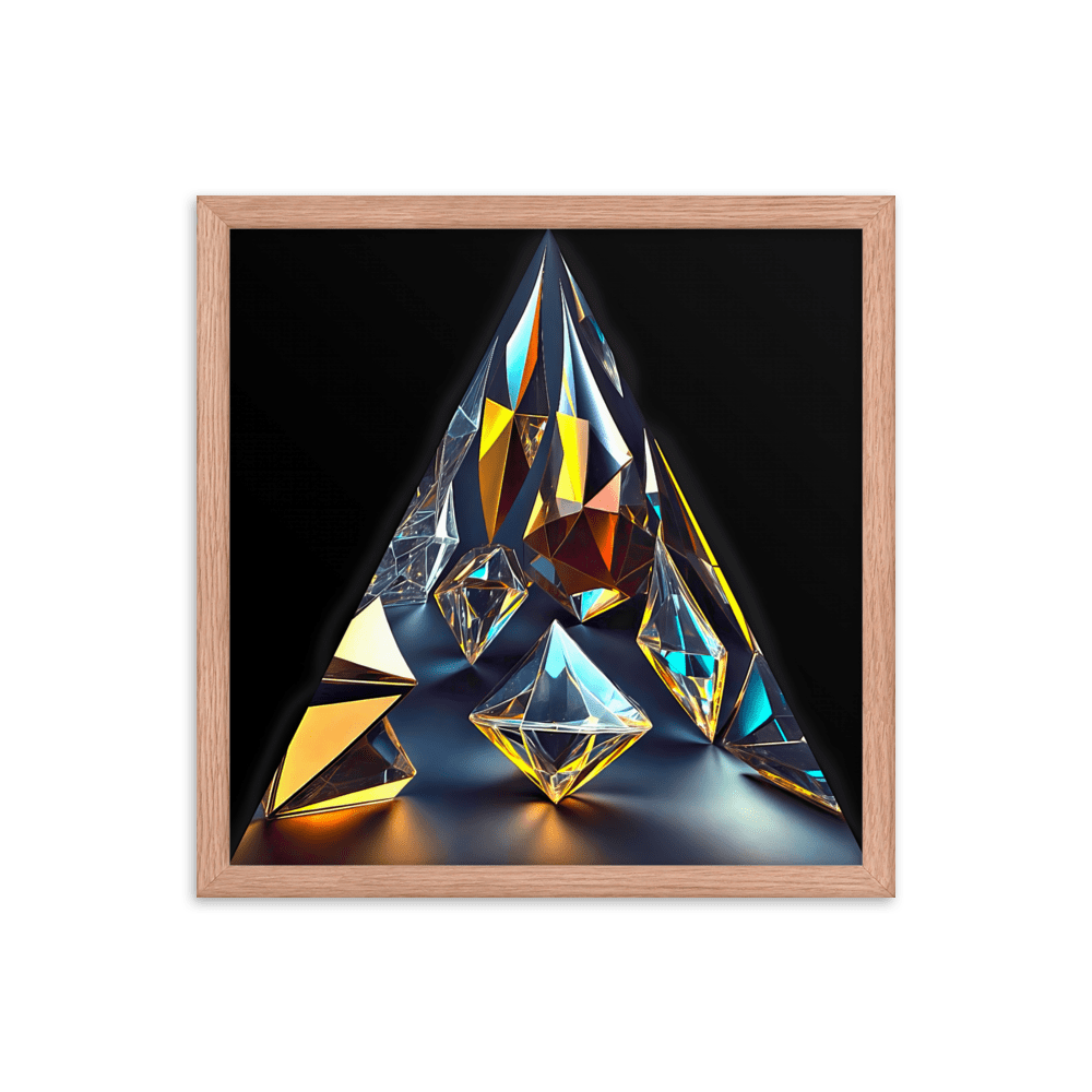 Socratic Geometry geometric abstract shapes wall art- Barulins.shop