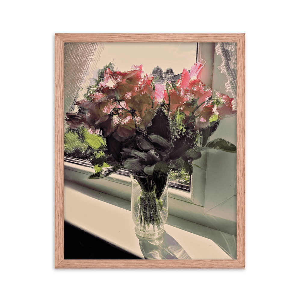  Vintage Style retro aesthetic abstract painting wall art- Barulins.shop