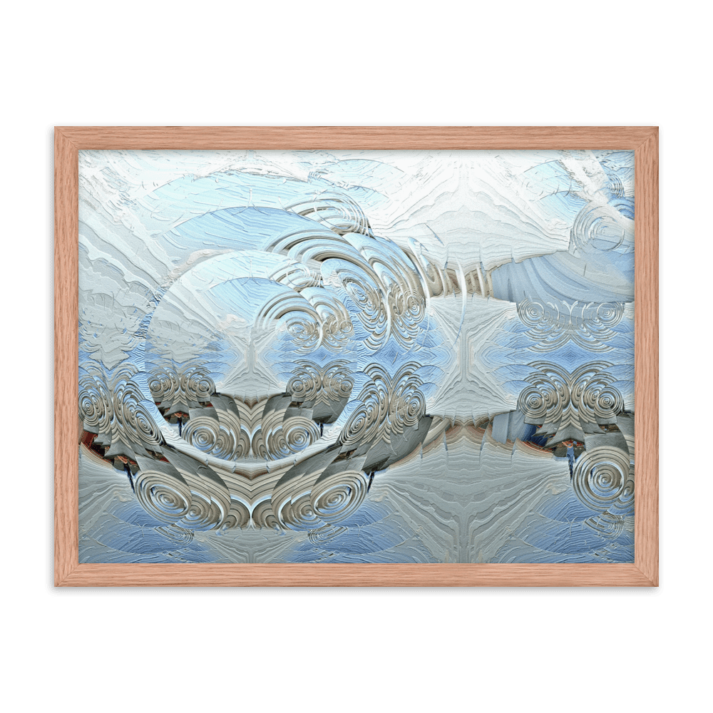Untitled minimalist abstract subtle tones wall art- Barulins.shop