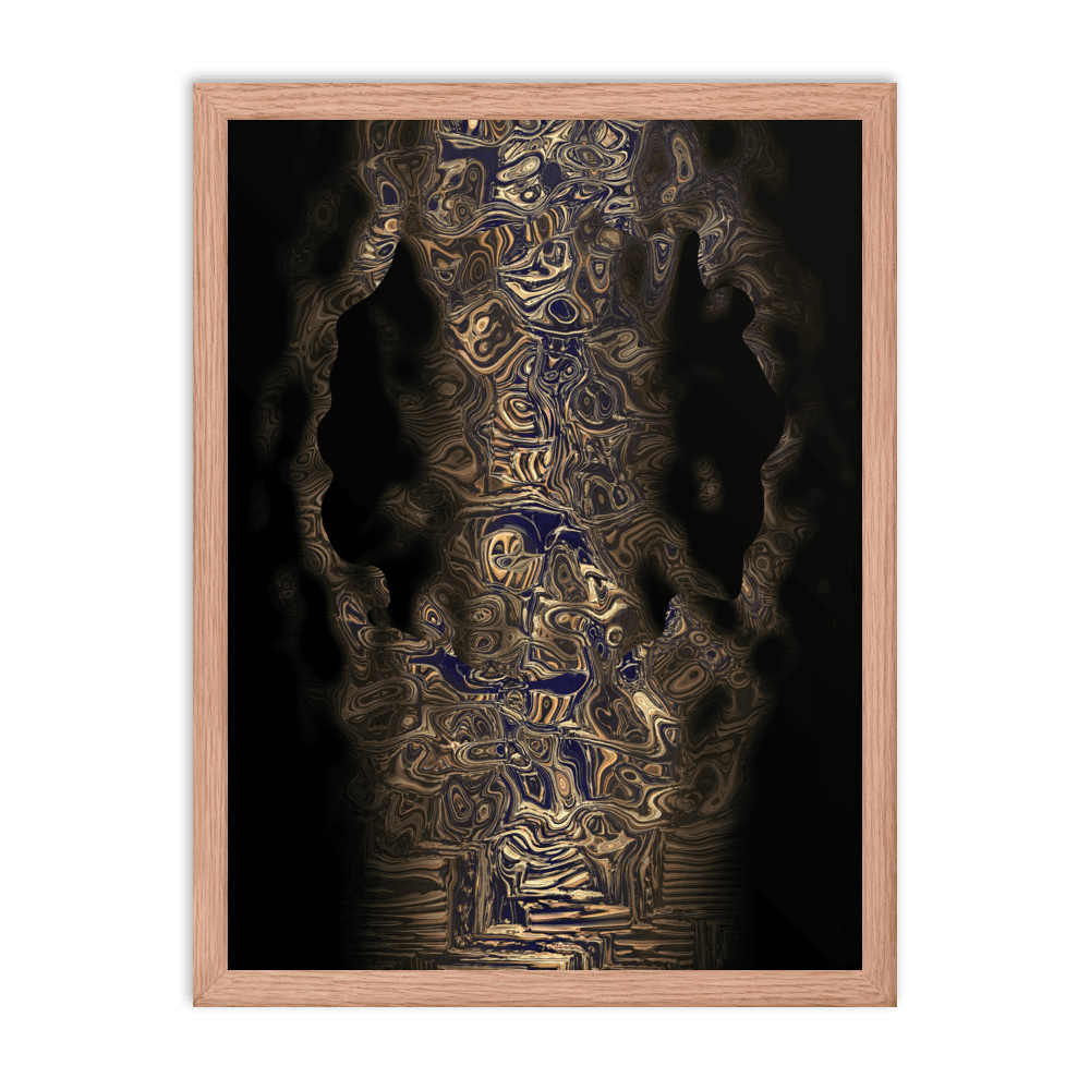 Model on the Catwalk fashion industry motion blur wall art- Barulins.shop