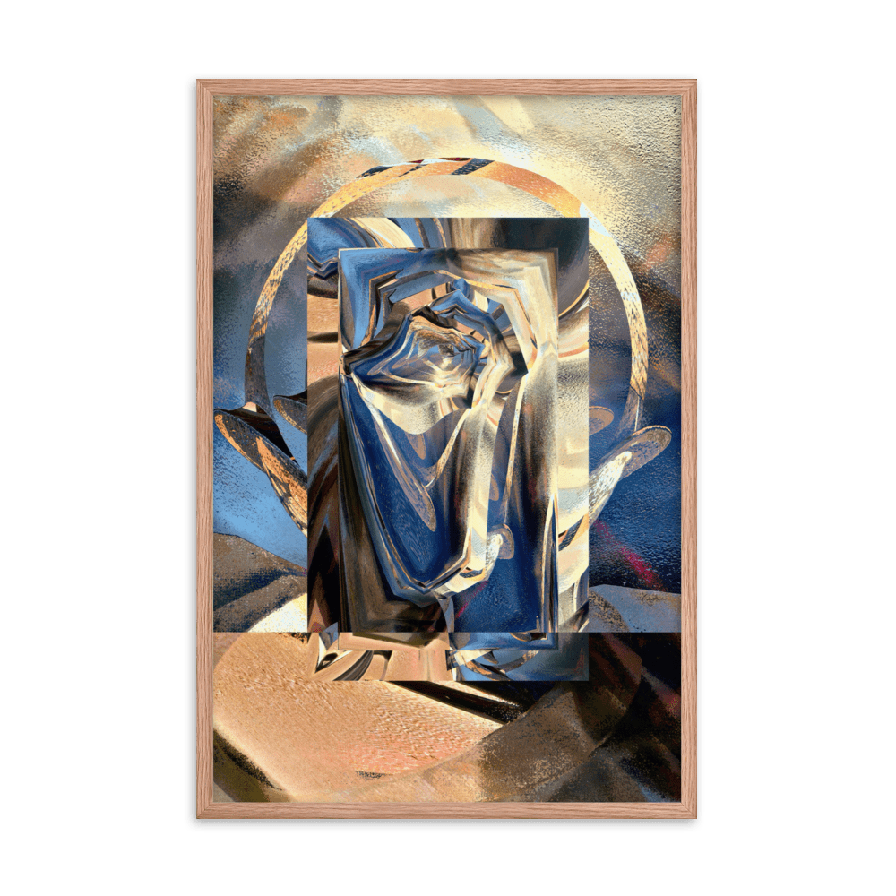 Universal Projections futuristic abstract geometric wall art- Barulins.shop