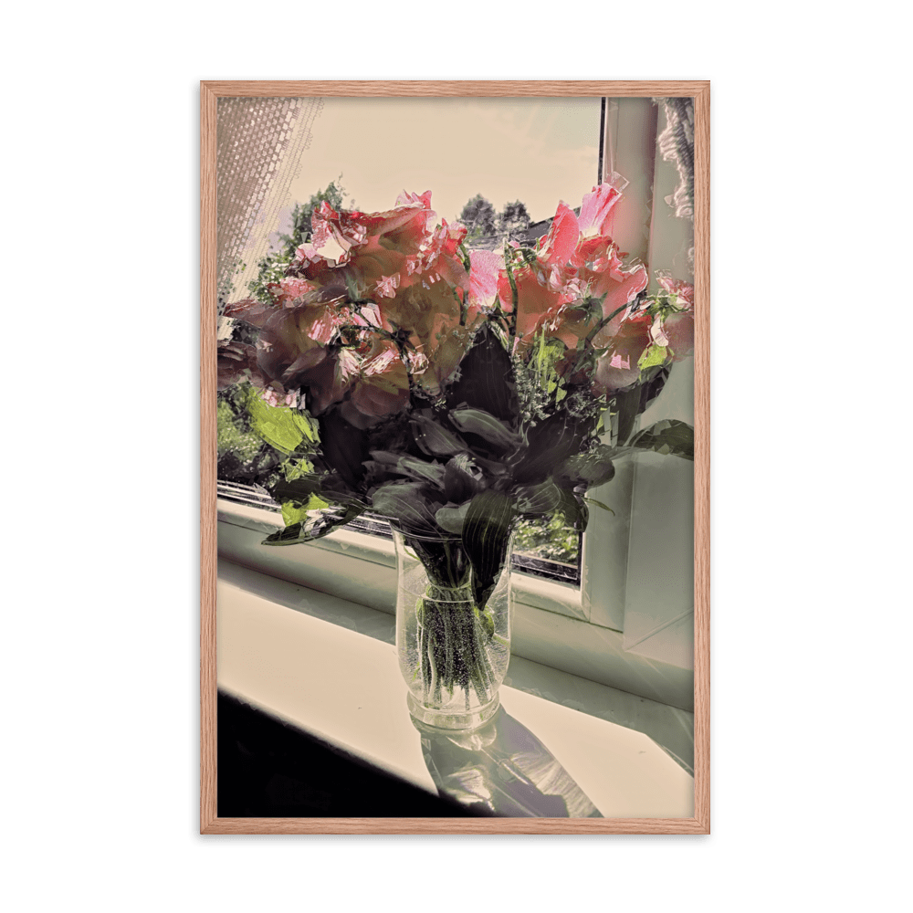  Vintage Style retro aesthetic abstract painting wall art- Barulins.shop