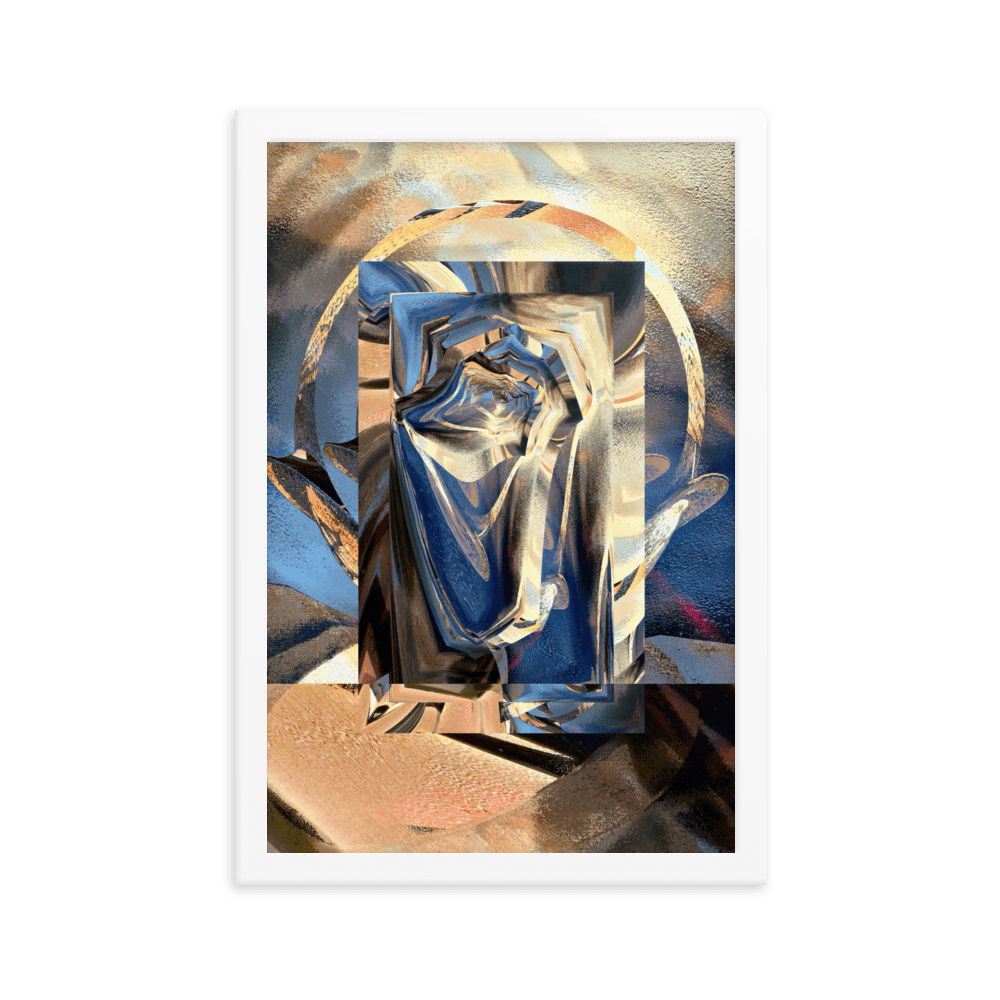 Universal Projections futuristic abstract geometric wall art- Barulins.shop