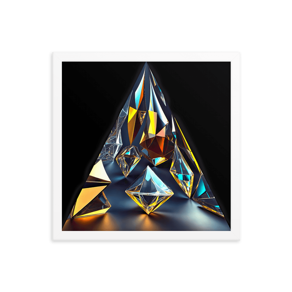 Socratic Geometry geometric abstract shapes wall art- Barulins.shop