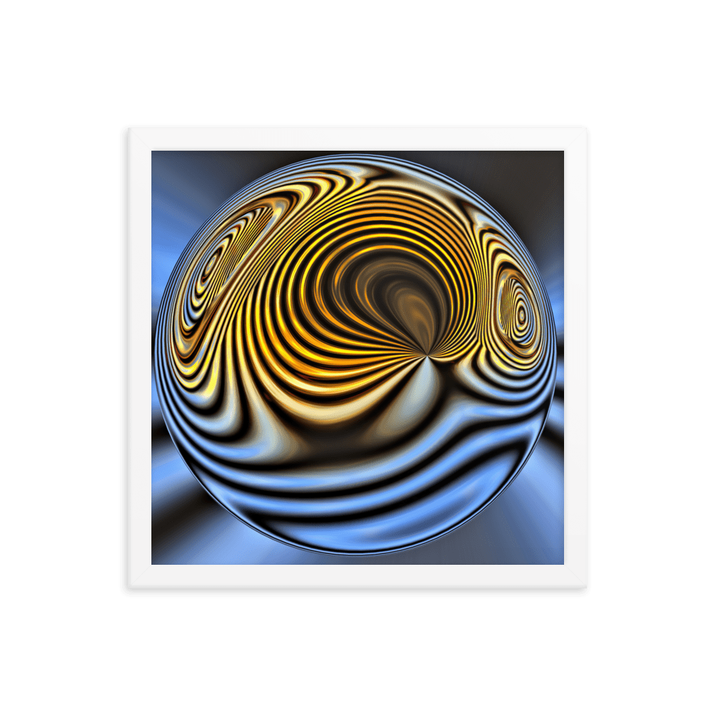 Magic Ball surreal abstract colorful painting wall art- Barulins.shop