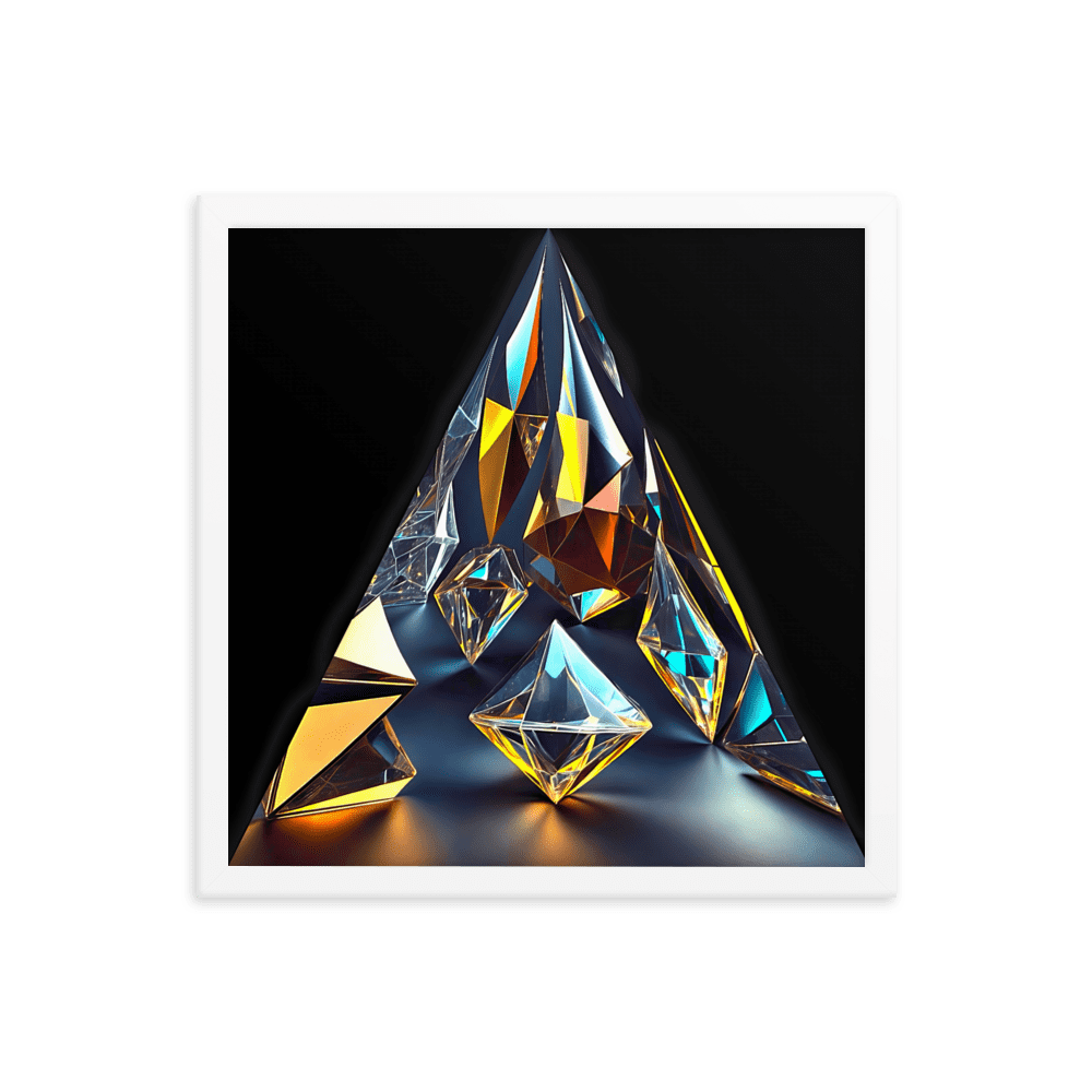 Socratic Geometry geometric abstract shapes wall art- Barulins.shop