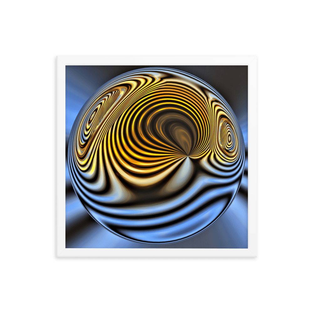 Magic Ball surreal abstract colorful painting wall art- Barulins.shop