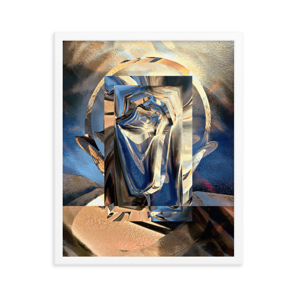 Universal Projections futuristic abstract geometric wall art- Barulins.shop