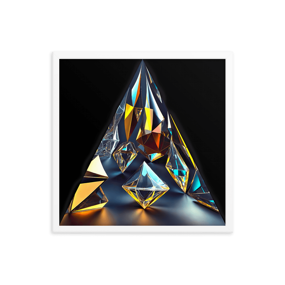 Socratic Geometry geometric abstract shapes wall art- Barulins.shop