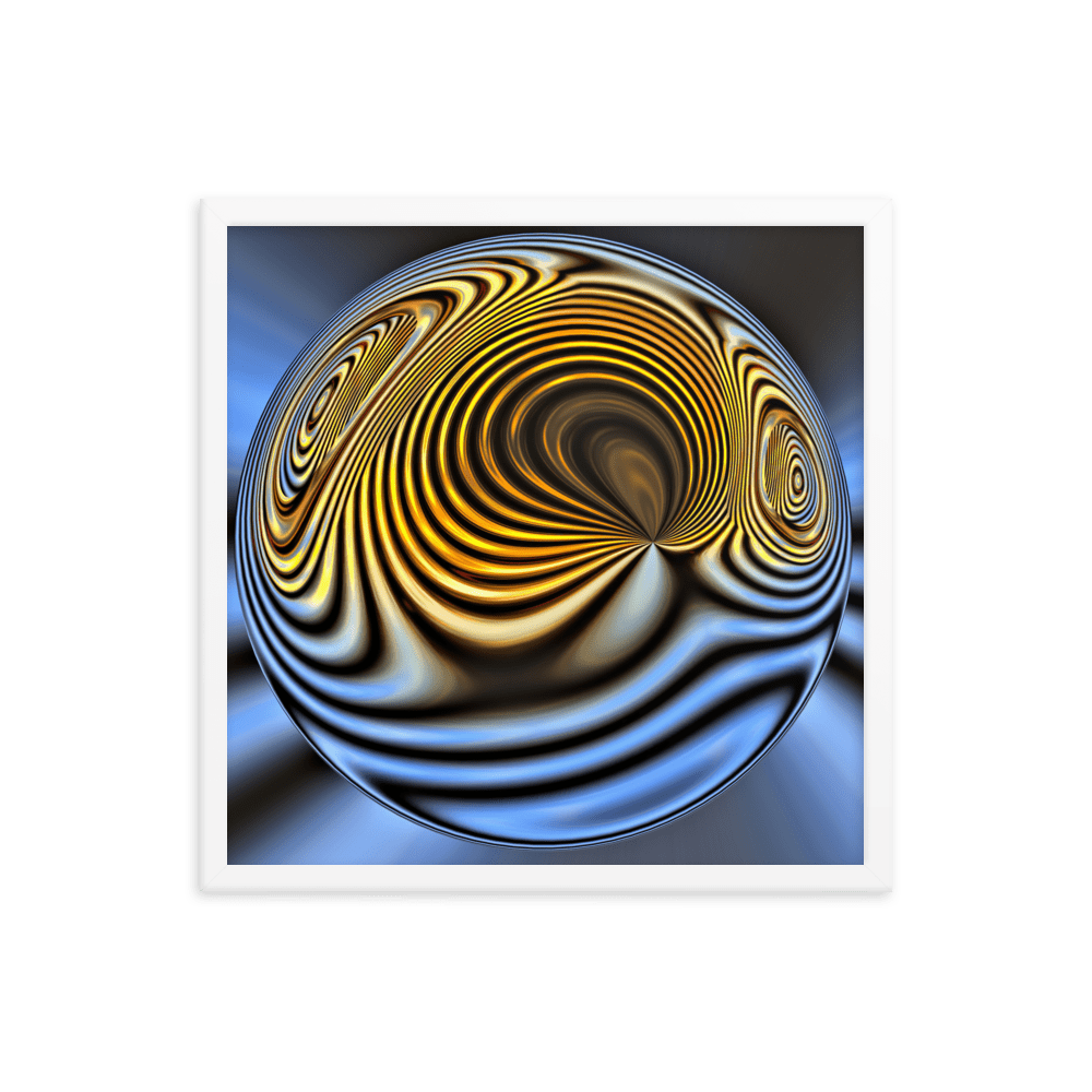 Magic Ball surreal abstract colorful painting wall art- Barulins.shop