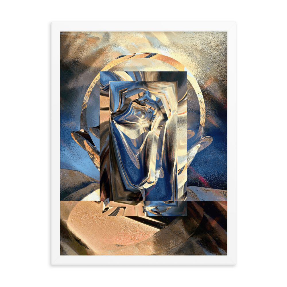 Universal Projections futuristic abstract geometric wall art- Barulins.shop