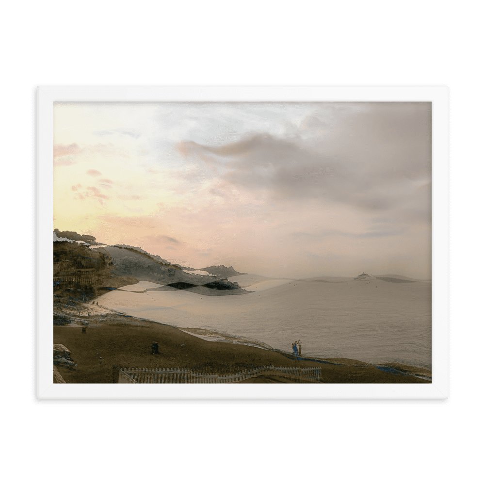 Nice, evening, beach.