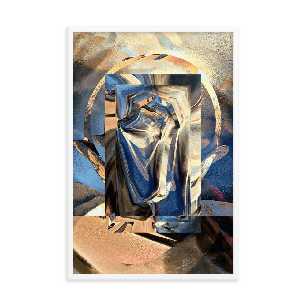Universal Projections futuristic abstract geometric wall art- Barulins.shop
