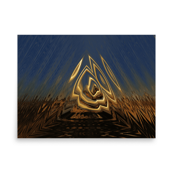 Somewhere out there in the sunset.