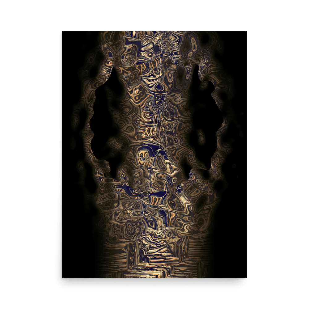 Model on the Catwalk fashion industry motion blur wall art- Barulins.shop