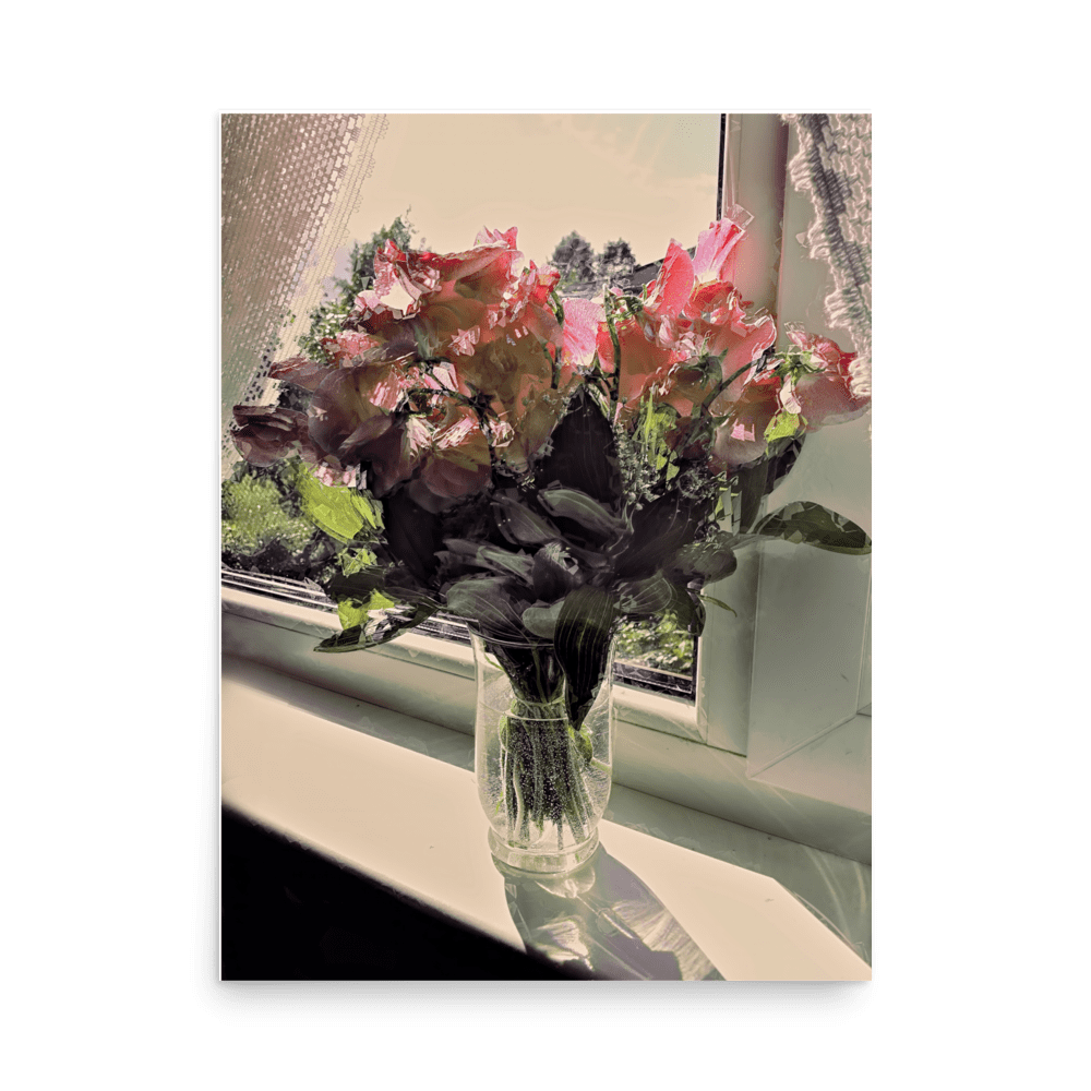  Vintage Style retro aesthetic abstract painting wall art- Barulins.shop