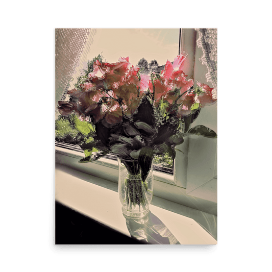  Vintage Style retro aesthetic abstract painting wall art- Barulins.shop