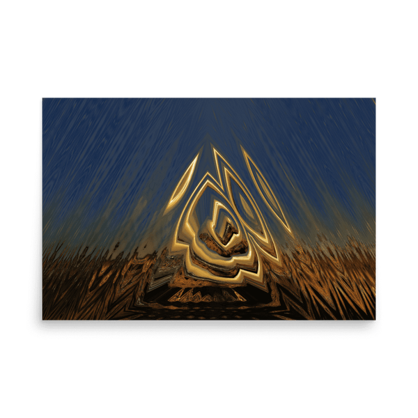 Somewhere out there in the sunset.