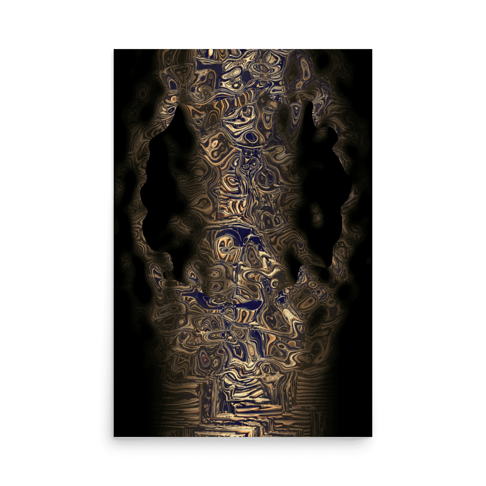 Model on the Catwalk fashion industry motion blur wall art- Barulins.shop