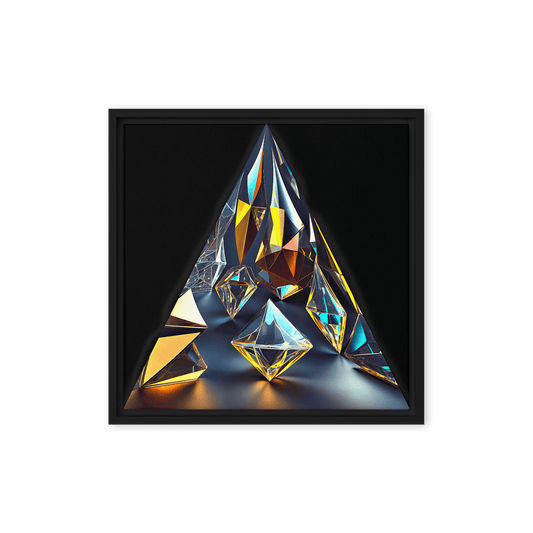 Socratic Geometry geometric abstract shapes wall art print Barulins