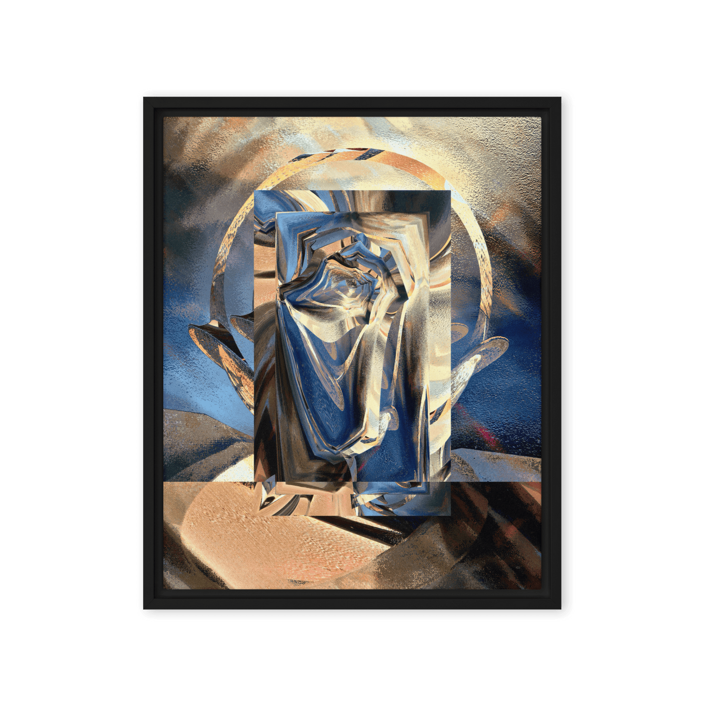 Universal Projections futuristic abstract geometric wall art- Barulins.shop