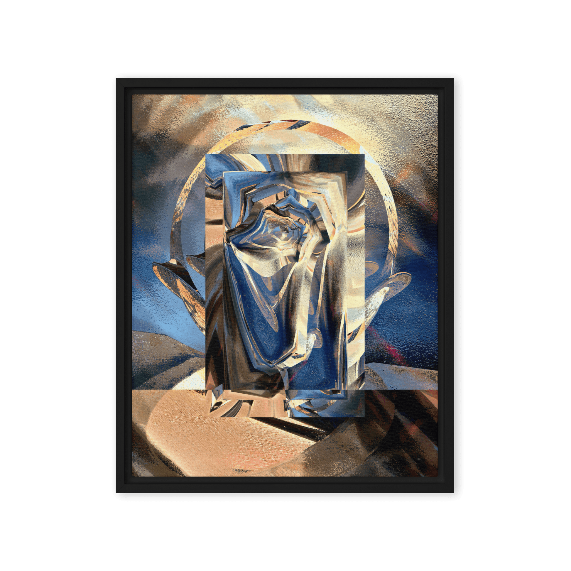 Universal Projections futuristic abstract geometric wall art- Barulins.shop