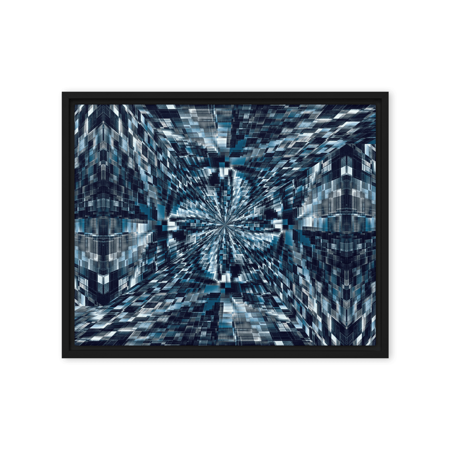 Night City urban nightscape city lights wall art- Barulins.shop