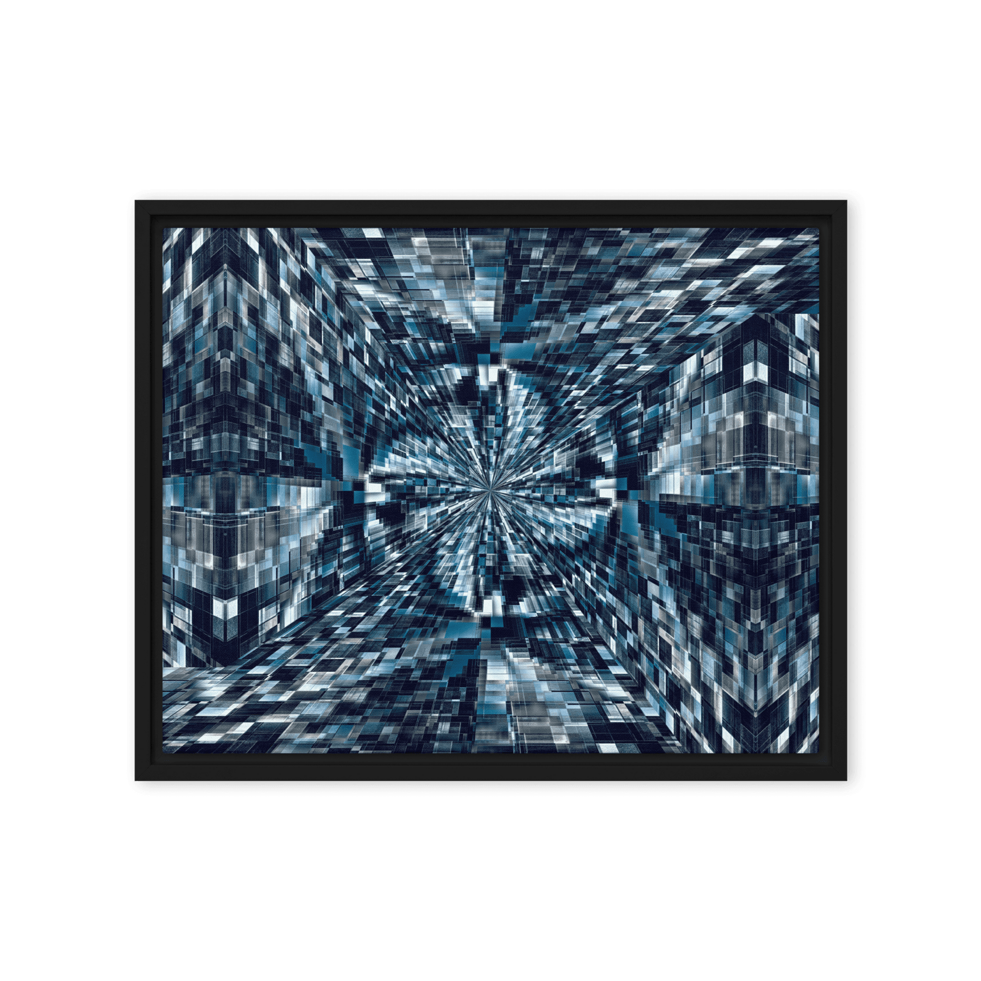 Night City urban nightscape city lights wall art- Barulins.shop