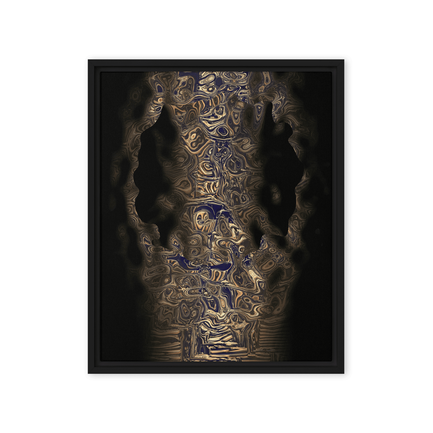 Model on the Catwalk fashion industry motion blur wall art- Barulins.shop