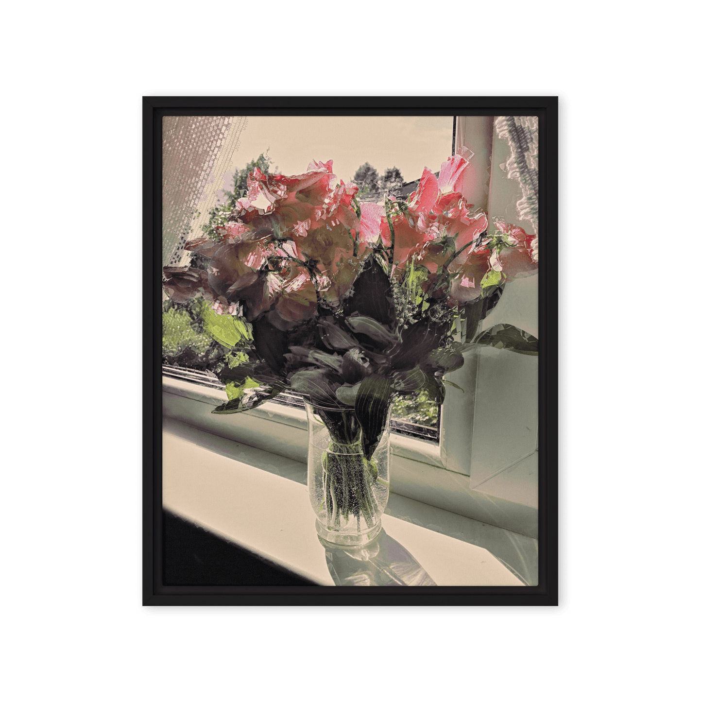  Vintage Style retro aesthetic abstract painting wall art- Barulins.shop