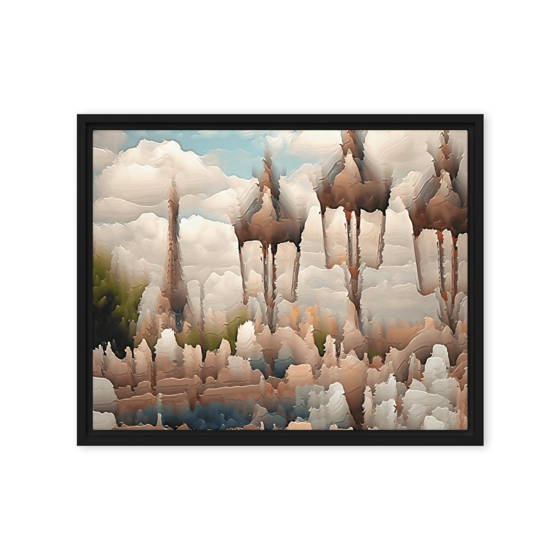 Paris Sweltering June romantic city street scene wall art- Barulins.shop