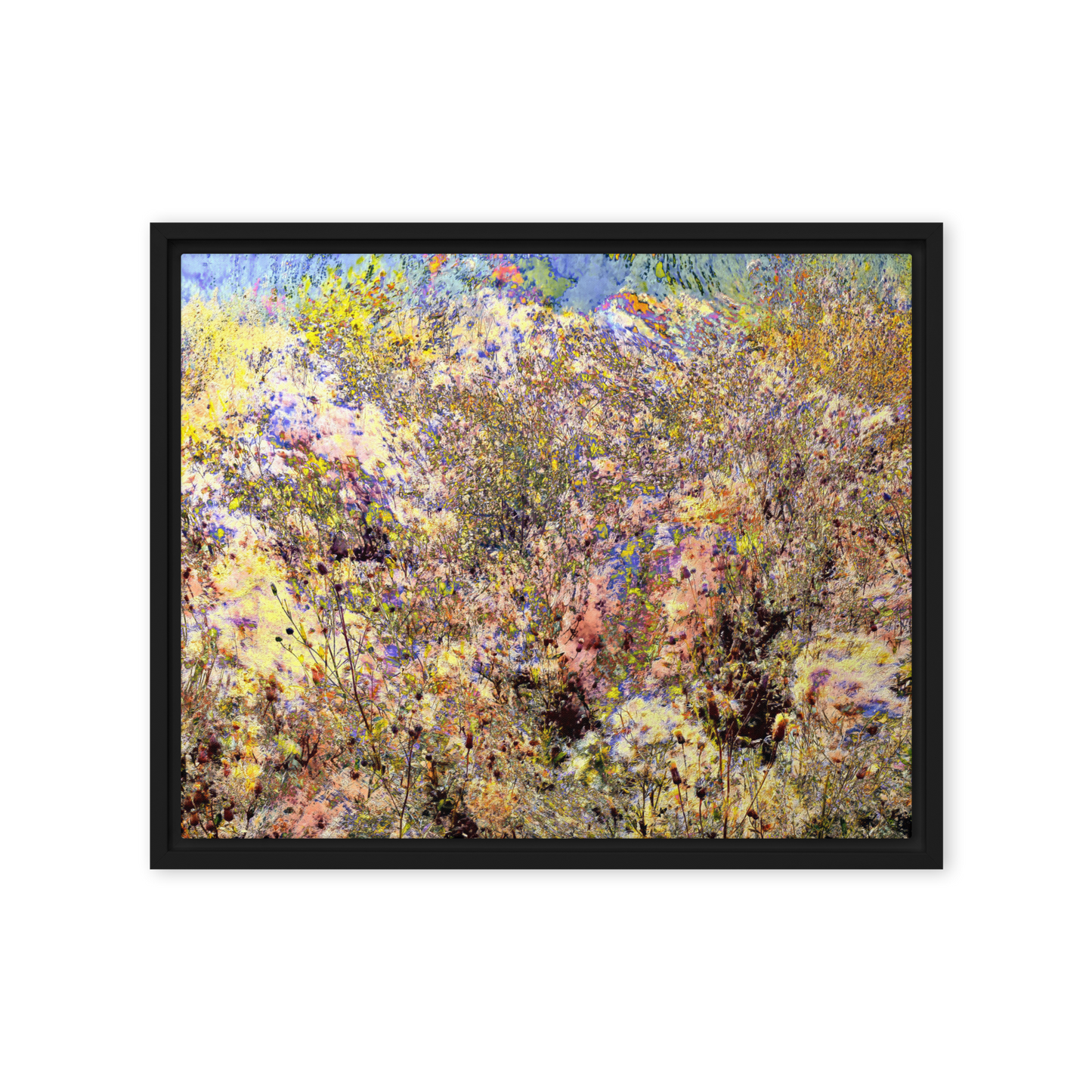 Indian Summer rustic nature autumn grass wall art- Barulins.shop