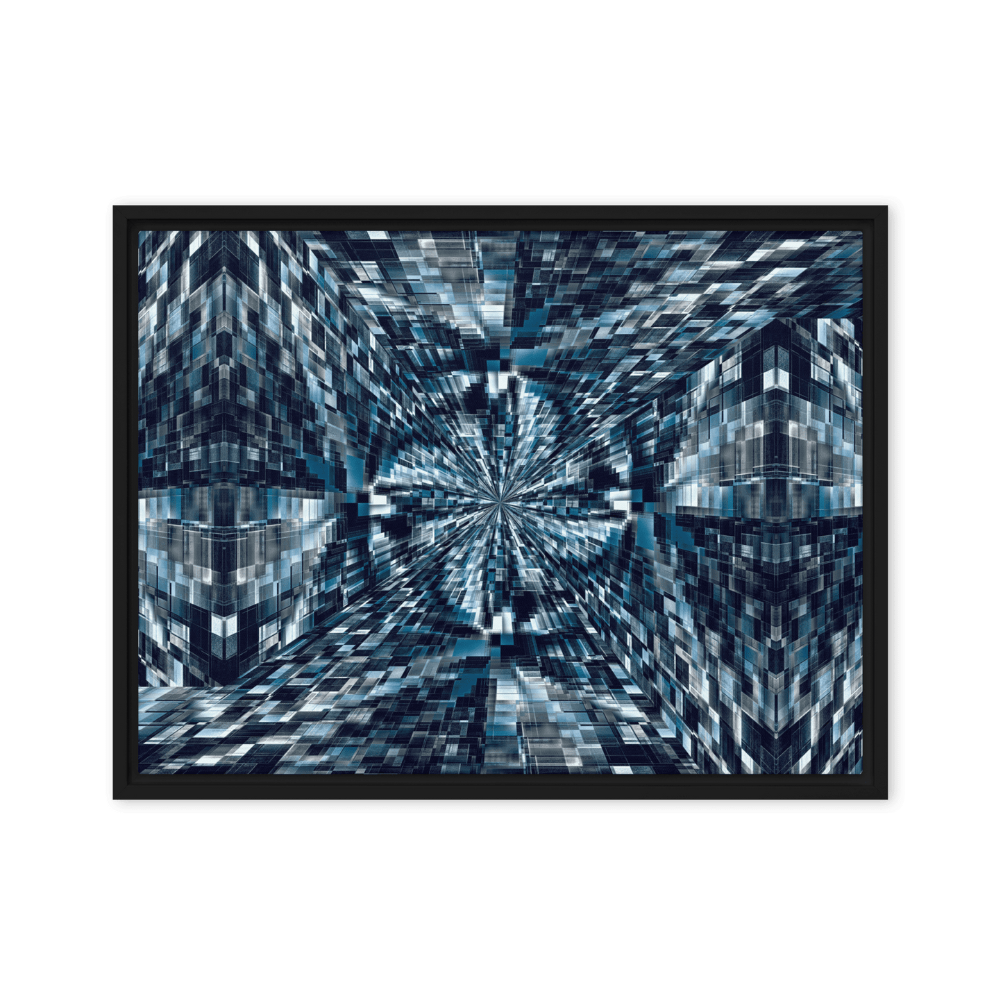 Night City urban nightscape city lights wall art- Barulins.shop