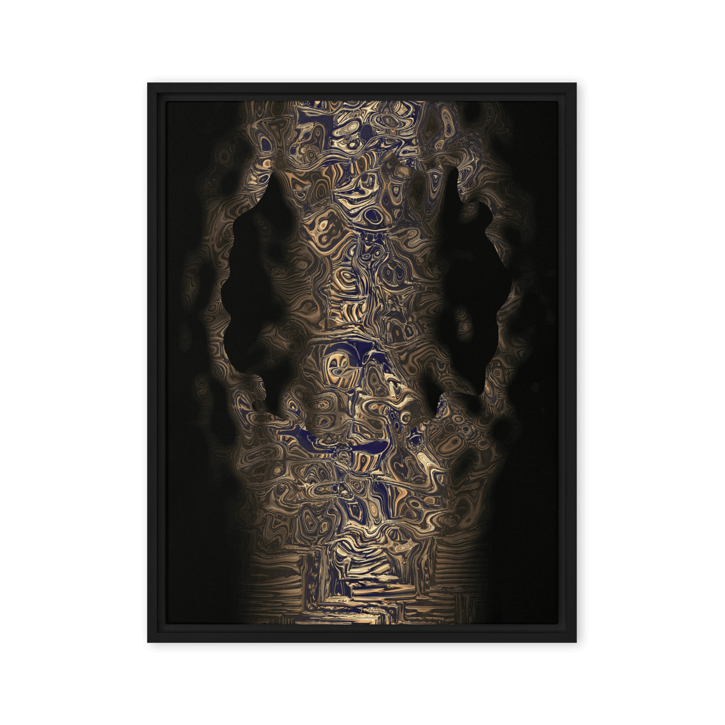 Model on the Catwalk fashion industry motion blur wall art- Barulins.shop