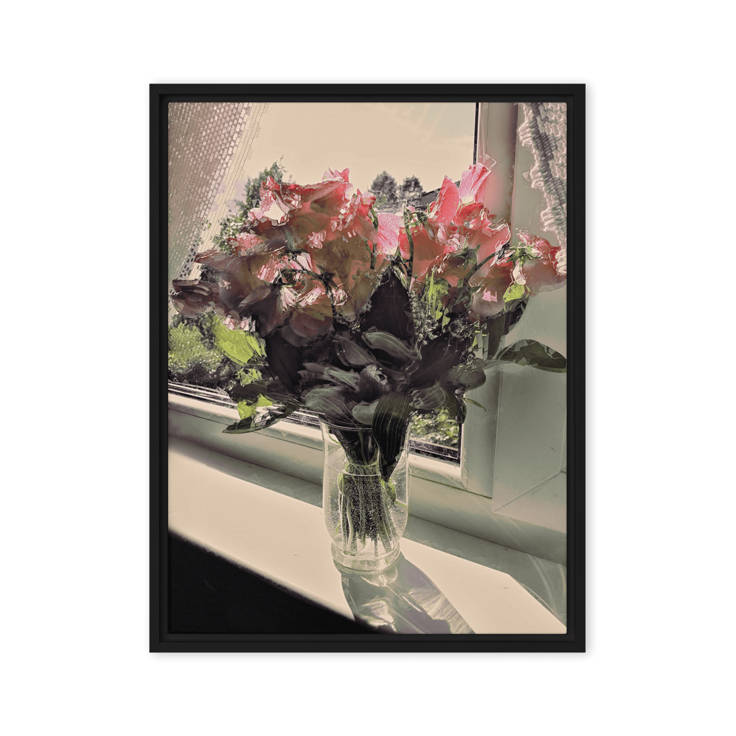  Vintage Style retro aesthetic abstract painting wall art- Barulins.shop